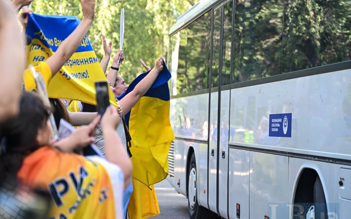 В Україну повернули 84 людини з російського полону – це і військові, і цивільні (оновлено)