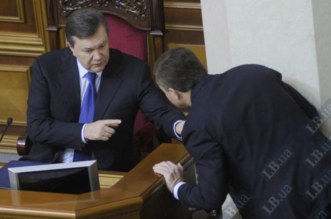 Віктор Янукович і Сергій Льовочкін