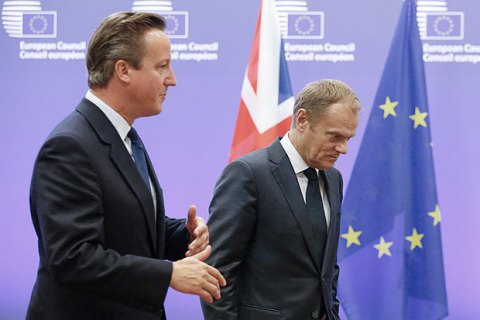 Туск висловив сподівання, що Великобританію вдасться умовити залишитися в ЄС