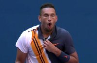 US Open: Федерер шокировал соперника невероятным розыгрышем мяча (обновлено)