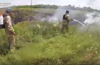 У Костянтинівці росіяни обстріляли рятувальників, які гасили пожежу