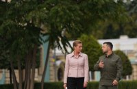 Зеленський обговорив із прем’єркою Данії відкриття першого переговорного кластера