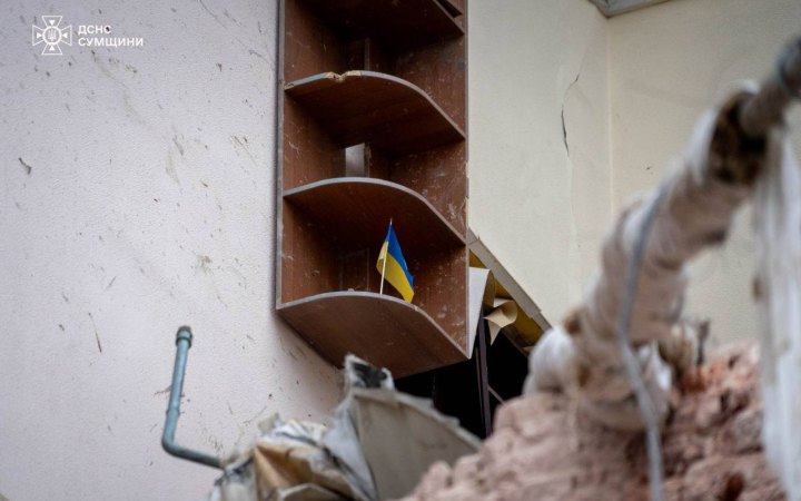 Триває ліквідація наслідків атаки у Сумах, 68 постраждалих перебувають у лікарнях