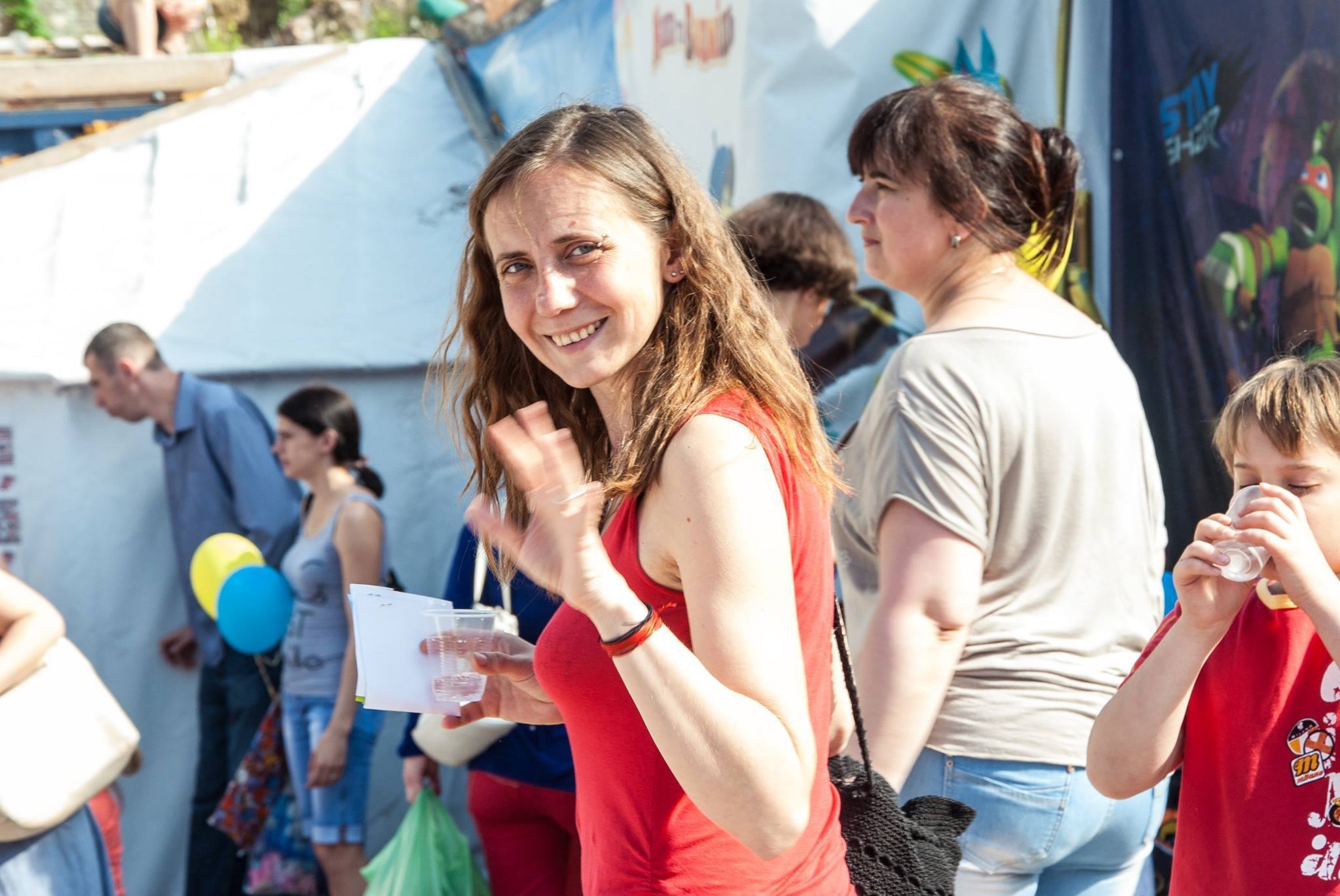 Ганна на Фролівській, 9/11, 2015 рік