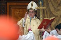 Папа Римский отказался проводить первую мессу в главном соборе Ватикана