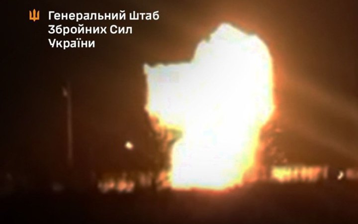 Сили оборони вночі атакували російські склади на окупованих територіях Донеччини і Луганщини