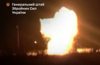 Сили оборони вночі атакували російські склади на окупованих територіях Донеччини і Луганщини