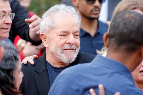 Колишній президент Бразилії Лула да Сілва вийшов на свободу