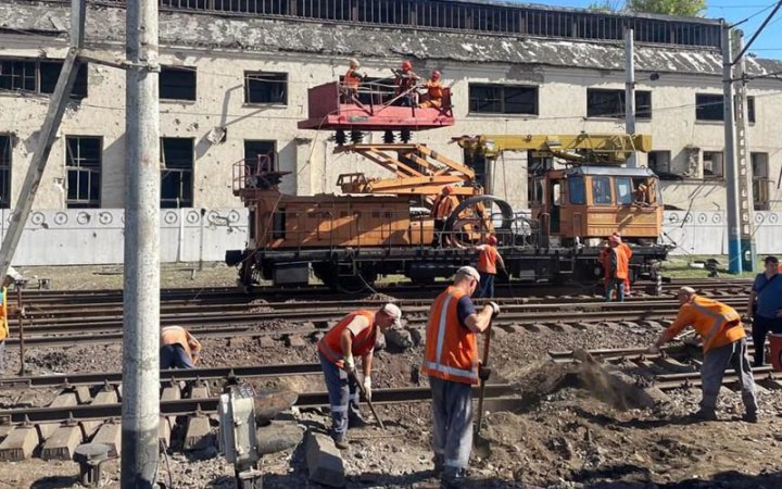 Після російського удару у Запоріжжі відновили рух поїздів