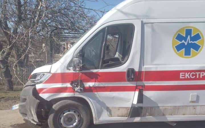Росіяни атакували карету "швидкої" у Херсонській області