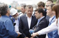 Зеленський і мер Дніпра уклали парі: Філатов піде у відставку, якщо не відкриє міст 14 вересня