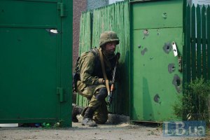 Украинских военных возле поселка Нижняя Крынка обстреливают с трех сторон
