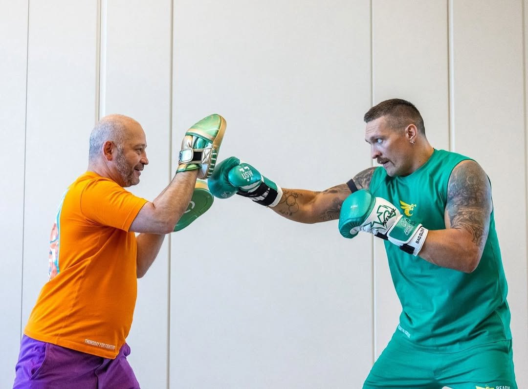 Олександр Усик і Юрій Ткаченко