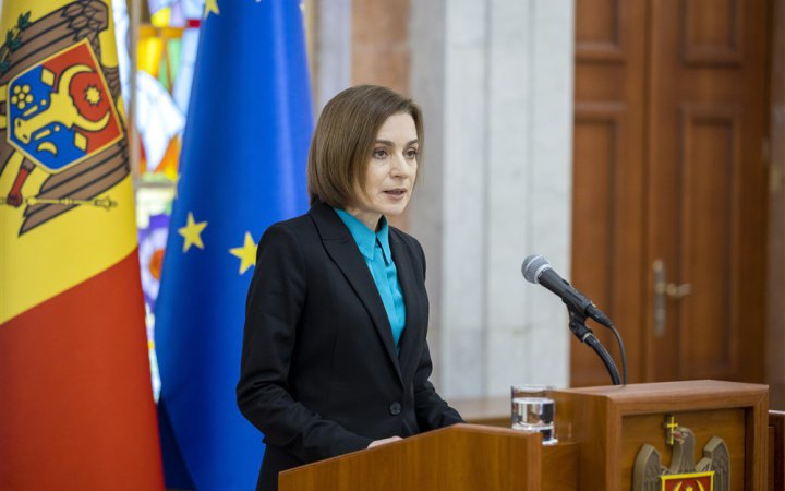 Президентка Молдови сподівається, що Україна невдовзі отримає додаткову допомогу, щоб повернути втрачені території