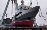 У Миколаєві провели доковий ремонт навчального катера ВМСУ "Сміла"