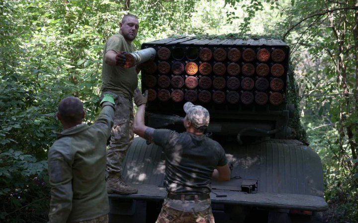 Сирський показав, як "Гради" нищать піхоту ворога