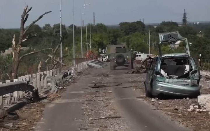Окупанти зруйнували другий міст між Сєвєродонецьком та Лисичанськом 