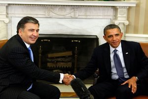 Итоги встречи Саакашвили с Обамой: грузинский лидер зря сиял от радости
