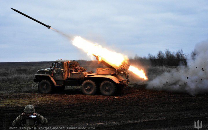 Генштаб: Росіяни намагалися 17 разів прорвати українську оборону на Мар'їнському напрямку