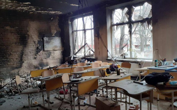 На Київщини внаслідок російського вторгнення постраждали 120 закладів освіти