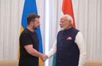 Зеленський зустрівся із прем’єр-міністром Індії. Обговорили розвиток відносин та розширення торгівлі