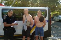 Стрілянина на Троєщині: поліція виявила мікроавтобус і затримала двох підозрюваних