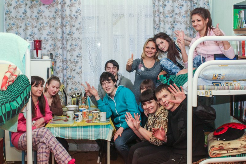 студенти в гуртожитку
