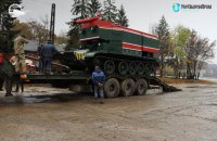 Львівський бронетанковий завод модернізував близько півтора десятка пожежних танків