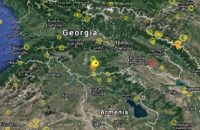 Землетрясение произошло на востоке Грузии 