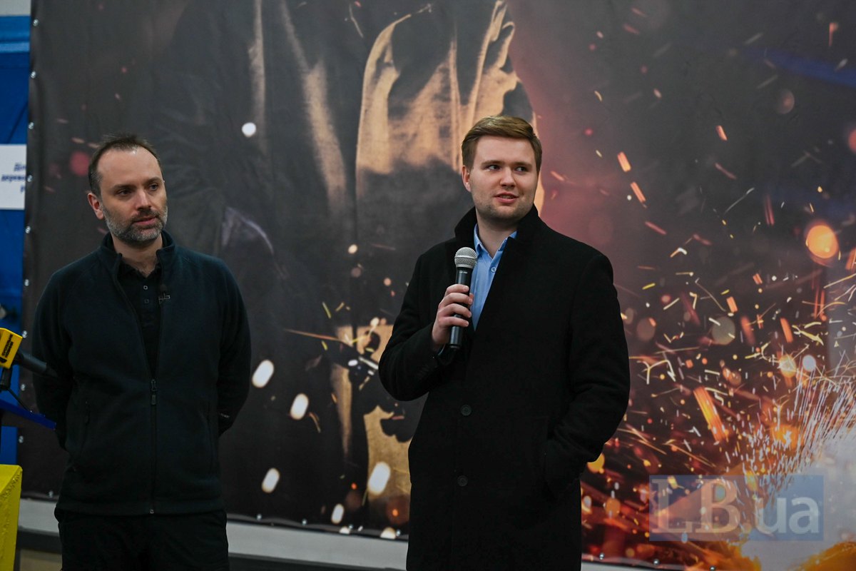 Володимир Урда (праворуч) і Олександр Перцовський