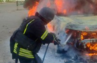 Росіяни атакували цивільне авто у Херсоні, постраждали люди