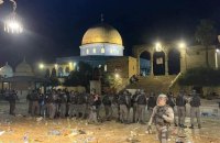 В Єрусалимі відбулися сутички між поліцією Ізраїлю та палестинськими вірянами