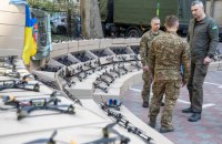 Громада Києва передала 1100 дронів різних типів 27 бригаді Нацгвардії