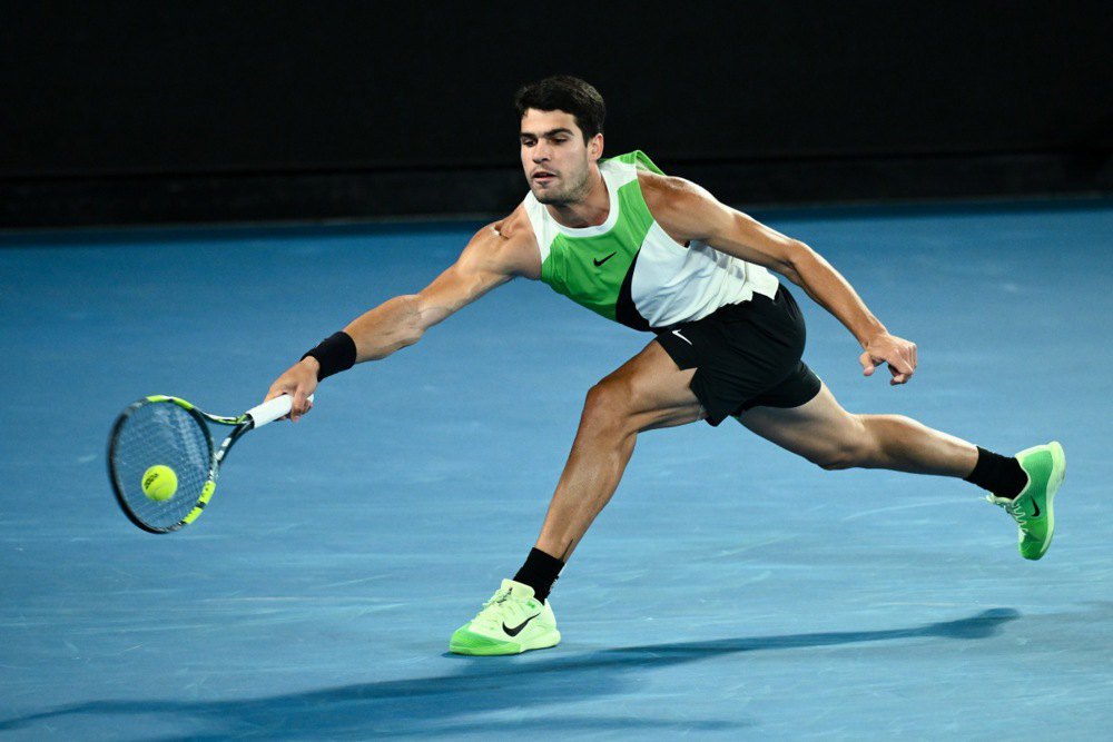 Алькарас у дії