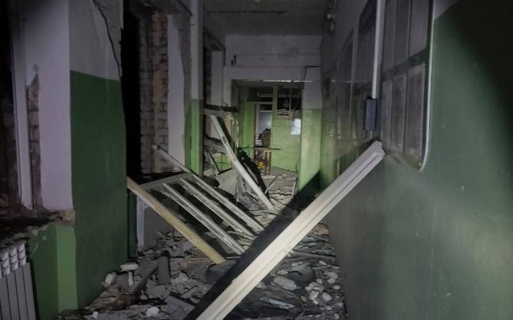 Російський дрон атакував будівлю школи на Харківщині
