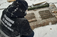 СБУ виявила арсенали, залишені російськими окупантами на Чернігівщині