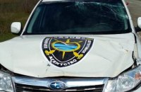 У Херсонській області з автомата розстріляли автомобілі приватної охорони