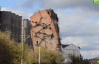 У Харкові підірвали будівлю елеватора, який не функціонував з 1990-х років 