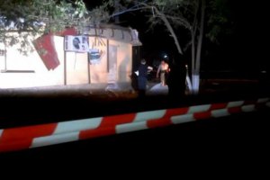 Неизвестные подожгли отделение Приватбанка в Одесской области