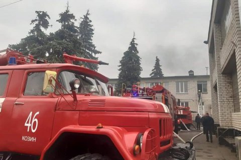 На Київщині через пожежу у дитсадку евакуювали 108 дітей та персонал 