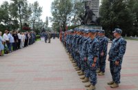 В Києві відкрили пам’ятний знак загиблим морякам