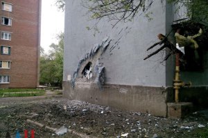 В Донецке ночью продолжались обстрелы