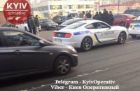 У Києві затримали "Мустанг", розфарбований у кольори поліції