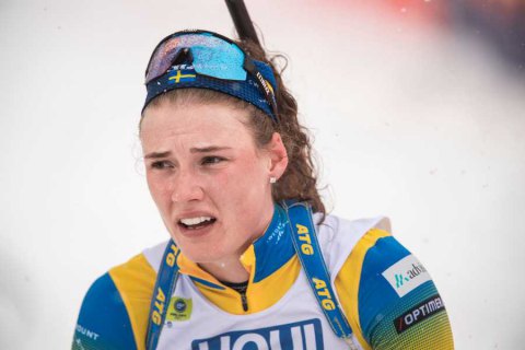 Шведська біатлоністка Еберг відповіла на звинувачення Підгрушної в хамській поведінці під час естафети ЧС-2021