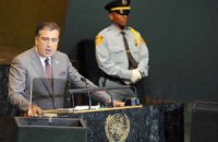 Саакашвили с трибуны ООН назвал Россию организатором терактов