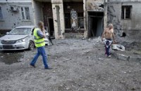 Обстрел слышен во всех районах Донецка
