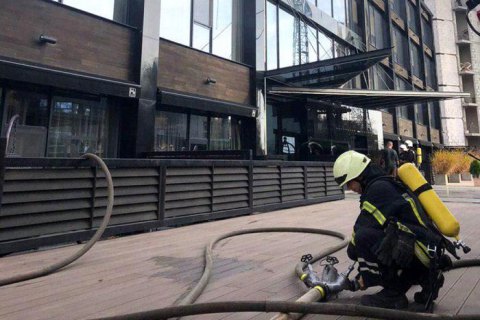 В Одесі горів готель, постраждалих немає