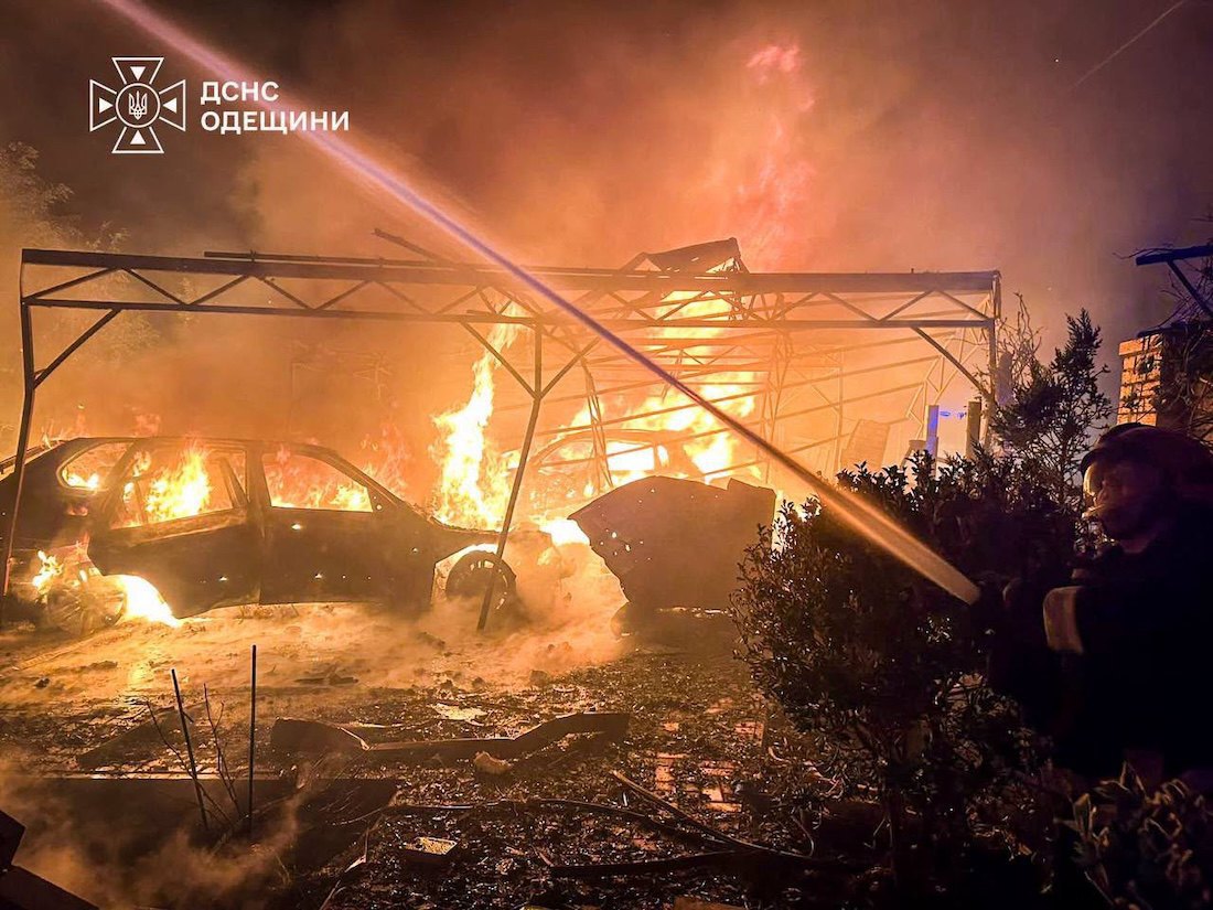 Наслідки атаки по Одеській області 
