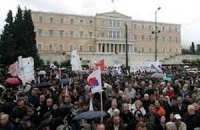 В Греции проходит общенациональная стачка против мер жесткой экономии 