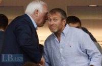 ВИПы на футболе: грустный Азаров и Абрамович в Киеве